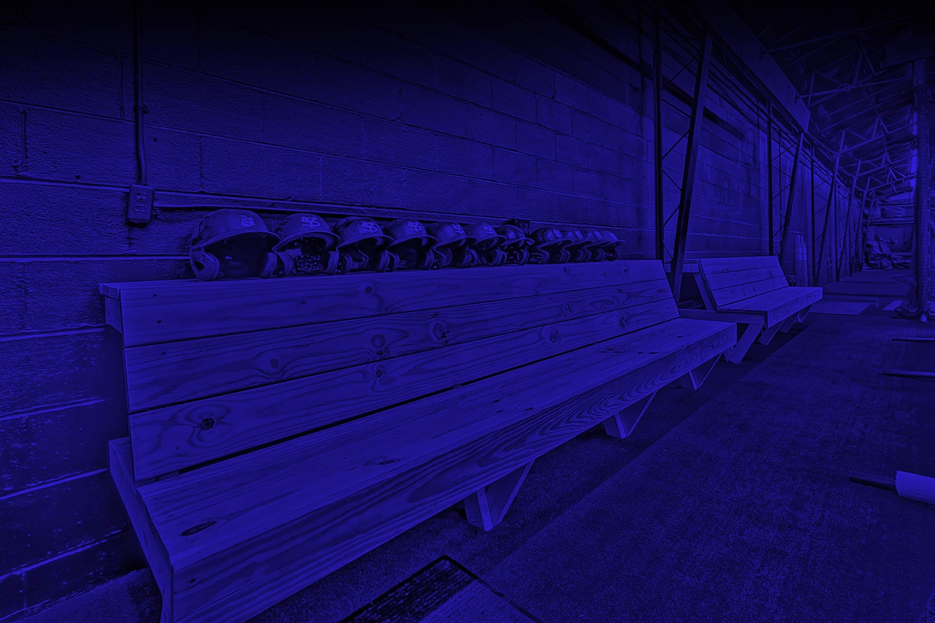 Dugout benches at Athlos